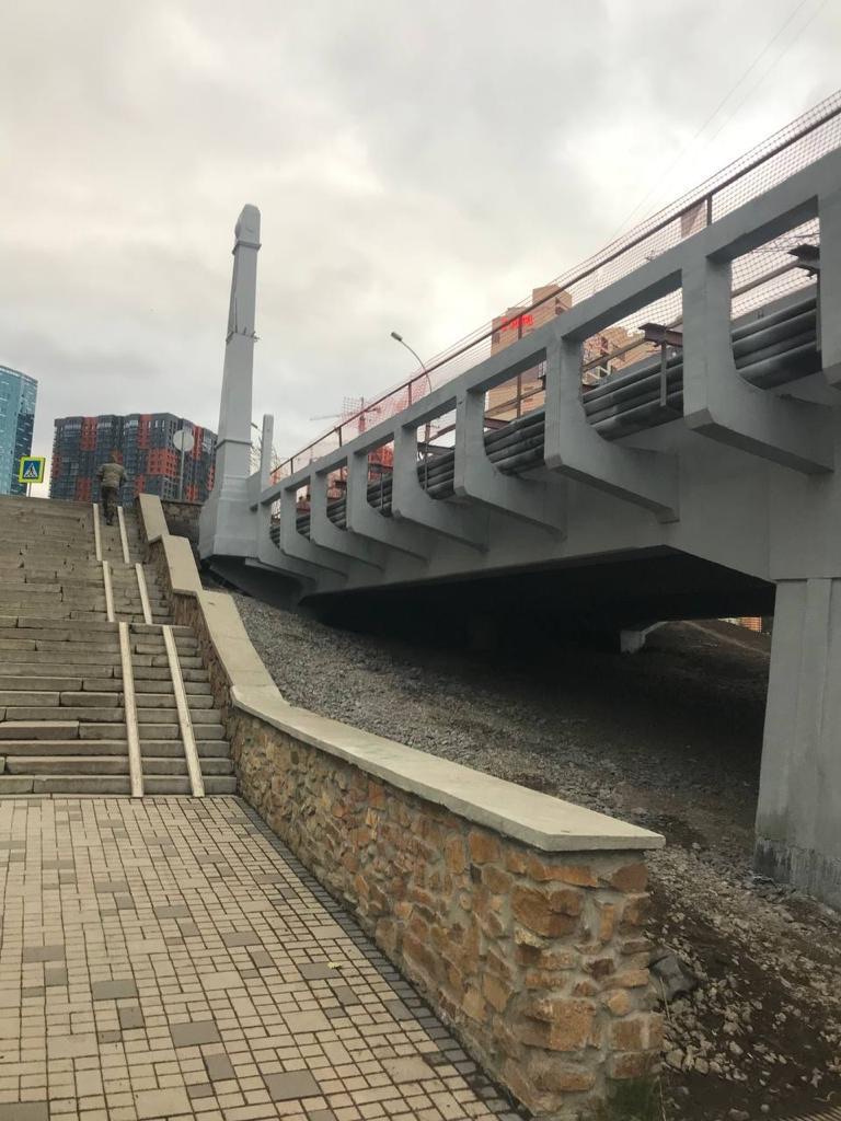 Ремонт моста р.Каменка (улица Сибревкома) город Новосибирск — ГК Партия